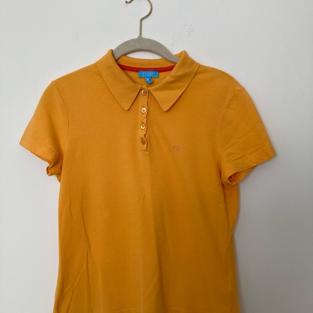 Escada Sport Mustard Polo Shirt